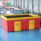 inflatable safety smoke house